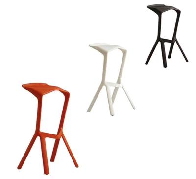 China Plastic dinng chair indoor& factory direct sale outdoor umpire chair party bar chairs hotel modern design dining bar stool plastic outdoor chairs for sale