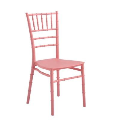 China Plastic dinng chair indoor& Hotel Furniture Wedding Banquet Outdoor Wholesale Plastic Wedding Event PP Chiavari Chair for sale