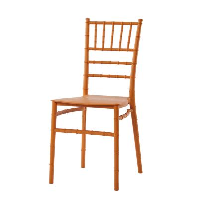 China Plastic dinng chair indoor& outdoor factory direct sale Tiaffany chairs outdoor dining chair banquet party event Chiavari chair cheapest wedding for sale