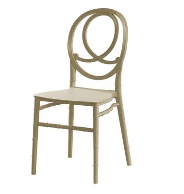 China Plastic dinng chair indoor& hot sale outdoor cheap plastic dining chair stackable resin monoblock event outdoor wedding chiavari event chair for sale