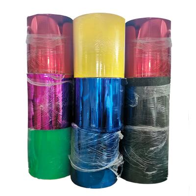 China Factory PP Metallic Ribbon Material 51cm*1000m Wholesale Polypropylene Metallic Ribbon Jumbo Roll for sale