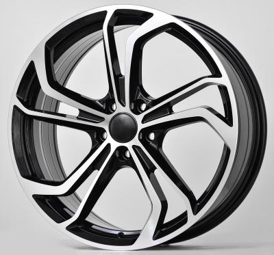 China Hot Sales 5 ALLOY Hole Black Silver Gray Color Car 19 Inch Alloy Wheel 5*112 Passenger Car Wheels For Volkswagen for sale