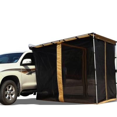 China Extended Type Roof Tent Car Side Tent Top Camping Tent With Net Room for sale