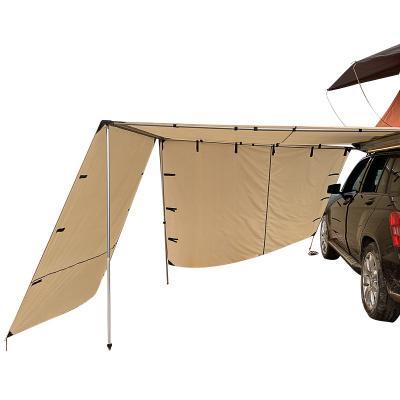 China Durable car front fabric with top car side tent roof tent for sale