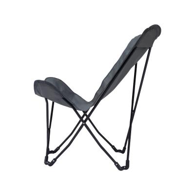 China Modern Polyester Fabric Fold Butterfly Chair for sale