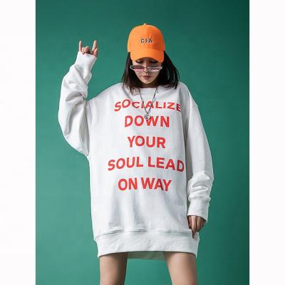 China Anti-pilling Custom Size Sudaderas Mujer de Logo Printing Casual Plus 2020 New High Quality Women Hoodies for sale