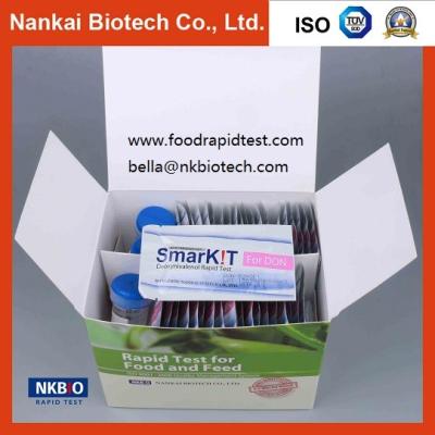 China Vomitoxin Rapid Test Kit for Animal Feed and Grains for sale