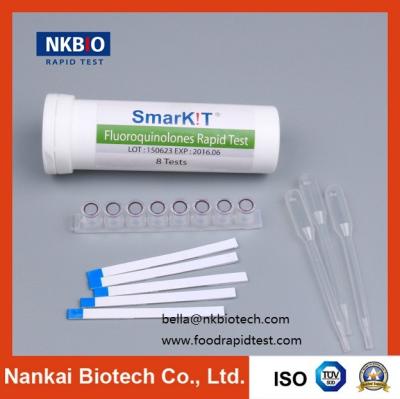 China Fluoroquinolone Diagnostic Test Kit in Milk (Milk antibiotic test kit) for sale