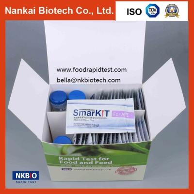 China Aflatoxin B1 Rapid Test Strip for Cooking Oil at Sensitivity of 5 ppb for sale