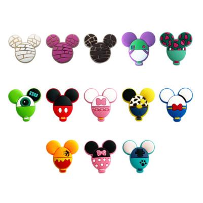 China The shoe charm wholesale hot sale than the new brand name Croc charms Mickey Cartoon Shoe Charms buckle ornament shoe accessories for sale