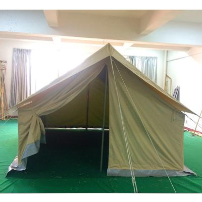 China Tube Type Awning Stake Cotton Canvas Poly Double To Fly Double Ply Relief Awning for sale