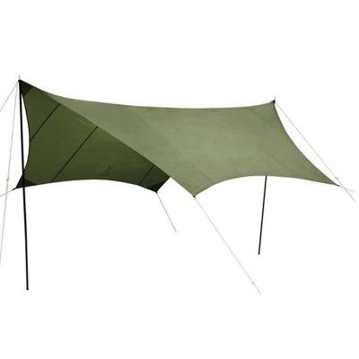 China Straight Tying Type Waterproof Outdoor Canvas Fly Sheet Tent From Direct Manufacturer for sale