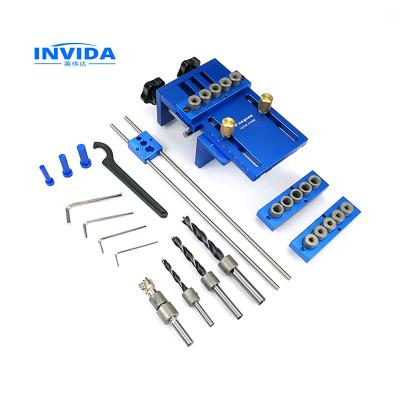 China Can be used for Mark IVD-1009 3 Edge Wood Jig In1 Kit High Precision Woodworking Doweling Hole Drilling Broaching for sale