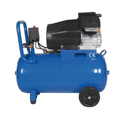 China 3hp 50L Heavy Duty Portable Piston Lubricated Direct Driven Air Compressor for sale