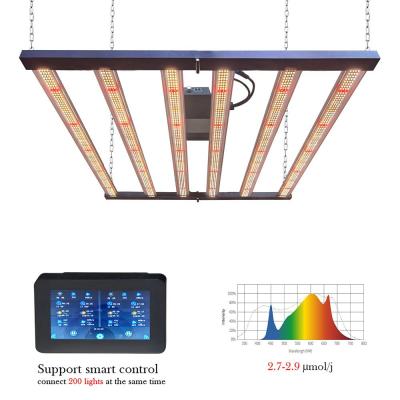 China XSY 600Wat 640Watt Indoor Plant Samsung Hydroponic Starting Light Seed Led Grow Light 640w Folding Bar Strip Full Spectrum 600w Led Grow Light for sale