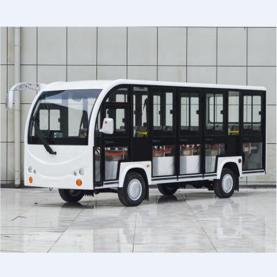 China 14 Seats Electric Sightseeing Bus With Removable Door For Tourist 14 Seats for sale