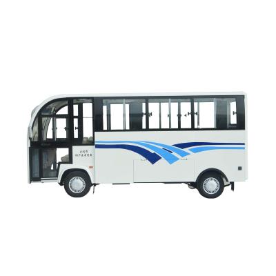 China 13 seater enclosed electric sightseeing bus/electric city bus/electric shuttle 13 seats for sale