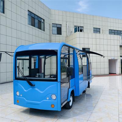 China Vegetable Processing Plant Mobility Food And Beverage Fruit Electric Vending Heater Cart Food Truck for sale