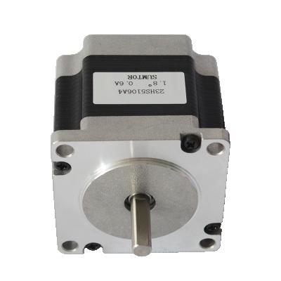 China 51mm Length 0.6A Current 2 Phase 4 Axis NEMA 23 Hybrid Stepper Motor 57HS5106A4 for sale