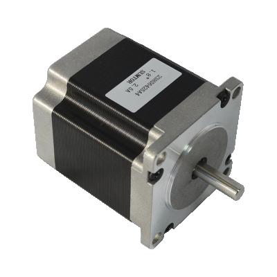 China 64mm Length 2.5A Current Standing Torque 1.5N.m 2 Phase 4 Axis NEMA 23 Hybrid Stepper Motor 57HS6425A4 for sale