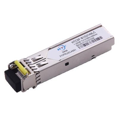 China High Quality Metal 1310Tx 1490Rx 1310Tx 1490Rx 1 Transceiver 20KM BIDI SFP Yole for sale