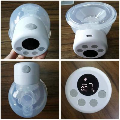 China BPA Free V-Coool Portable Electric Breast Pump Dual Pump White Card for sale