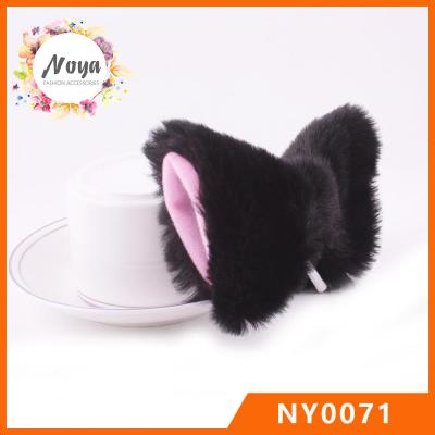 China Lovely Furry Cat Ears Hair Clips Cosplay Cat Ears Hair Clips for sale