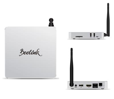 中国 Beelink のアンドロイド 5.1 TV 箱 R68 RK3368 4K ギガビットの 2G/16G 銀 販売のため