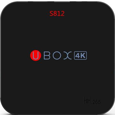 China Viererkabel-Kern Fernsehkasten Amlogic S812 2.0G UBOX 4K Android 4,4 Unterstützung HEVC H.265 ROM-8G zu verkaufen