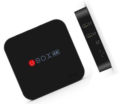 China UBOX 4K intelligente Fernsehkasten Wifi Amlogic S812 Decodierung des Viererkabel-Kern-H.265 HW zu verkaufen