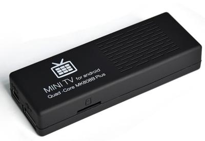 中国 Amlogic の小型 PC ROM 8G テレビの連続番組 Amlogic M805 1.5GHZ Miracast DLNA と MK808B 販売のため