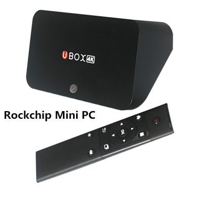 中国 RK3288 Rockchip の小型 PC の WiFi TV 箱の Google のアンドロイド 4.4 UBOX のメディア プレイヤー 販売のため