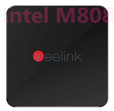 中国 Beelink M808 ウィンドウズ 8.1 TV 箱の WiFi のデュアル バンドの複数の言語、スマートな TV ウィンドウズ ROHS 販売のため