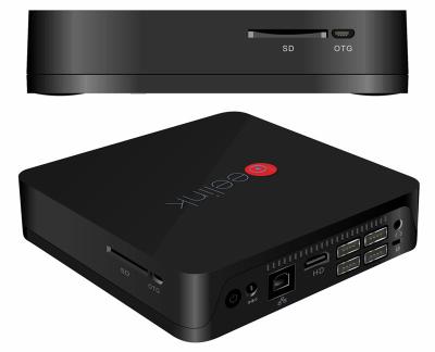 China Intel Smart TV Box Bluetooth M808 , Windows Based Tv Box with Becautiful Outline for sale