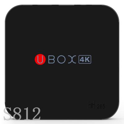 China la caja elegante S812 Media Player quad-core, XBMC TV de 4K TV encajona el CE/FCC en venta