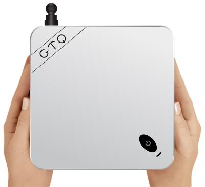 中国 銀製 GTQ 2G/8G アンドロイド 4.4 スマートな TV 箱 HD 1080P BT 4.0 UHD 4K x 2K 販売のため