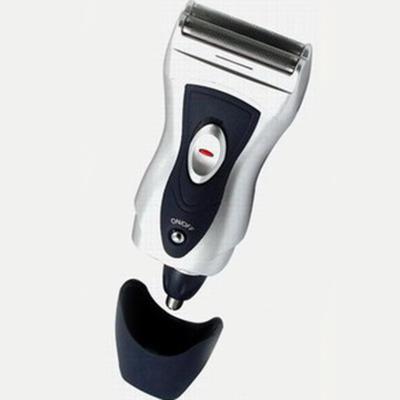 China Practical Rechargeable Twin Blade Men's Electric Shaver With Nose Trimmer for sale