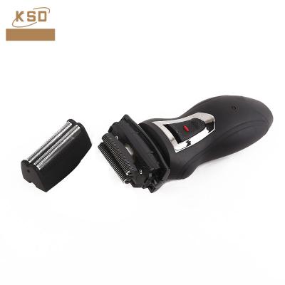 China Twin Head 3 Blade Electric Rechargeable Shavers For Men for sale