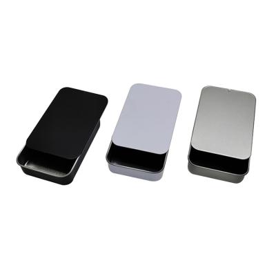 China Gift & Craft High-quality Empty Lip Balm Slide Tin Box Lid No MOQ Limited for sale