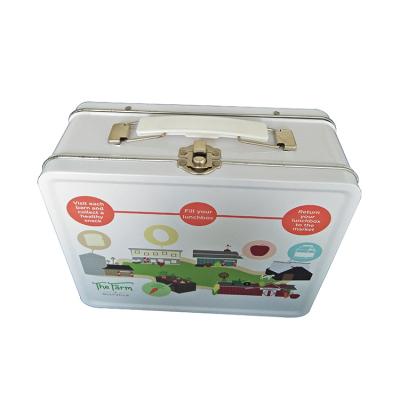 China OEM Wholesale Promotional High Quality Tin Metal Lunch Box Custom Made Household Products for sale