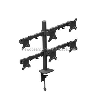 China New Ware Desktop Monitor Bracket Desktop Dual Monitor Desk Mount Monitor Wall Mount Computer Desk ---MB416 for sale