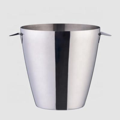 China Viable factory direct 3L bulk bar products stainless steel luxury silver champagne ice bucket for sale