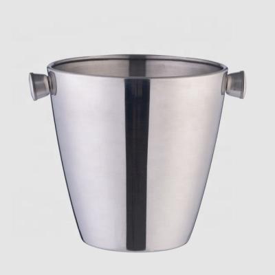 China lfgb direct industrial restaurant bacardi 3l factory standing champagne stainless steel ice buckets for beer for sale