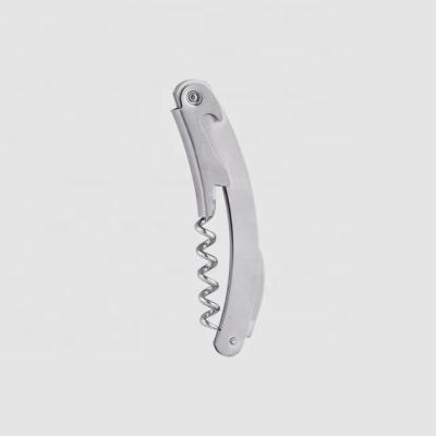 China Factory Direct Multi-Tool Promotional Openers Metal Stainless Steel Easy Wine Corkscrew Viable Spirals Bottle Opener for sale