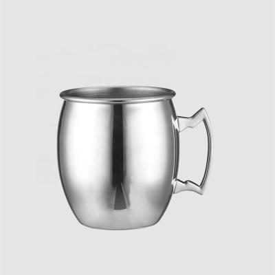 China Sustainable factory direct customize metal stainless steel wine coffee ice special beer mug 500ml with logo for sale