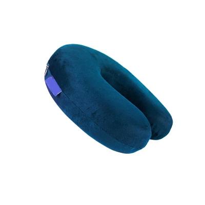 China JL8008-01 Anti Snoring China Factory U Shape Headrest Ergonomic Memory Foam Travel Neck Ergonomic Neck Pillow for sale