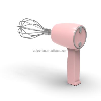 China USB Viable Electric Color Mixer Hand Blender Hand Mixer Mini Egg Milk Milk Egg Beater Makers Cordless Hand Mixer for Cream for sale