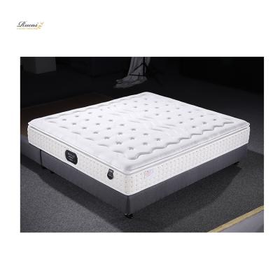 China Luxury Hotel Foldable Five Star King Size Foam Spring Roll Up Mattress Individually Wrapped Inner Pocket Spring Coil Bed Top Mattress for sale