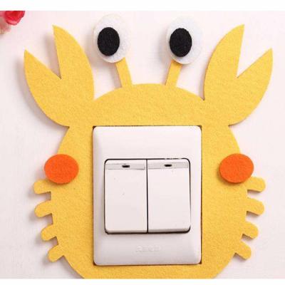 China High Quality Promotion Durable Wall Switch Decorative Cheap Felt Sticker for sale