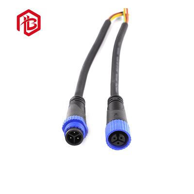 China Automotive M15 Electrical Wire M15 Connector IP67/IP68 Male A Female Waterproof Cable 2pin 3pin 4pin Conector M15 For Led Outdoor Lighting for sale